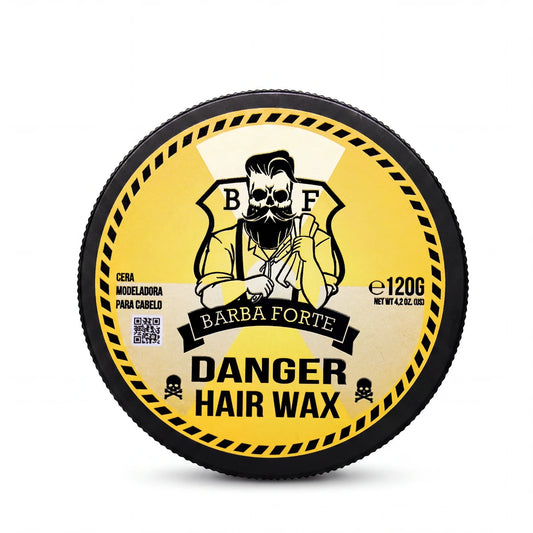 Cera Fixação Forte Efeito Brilho · Danger Barba Forte