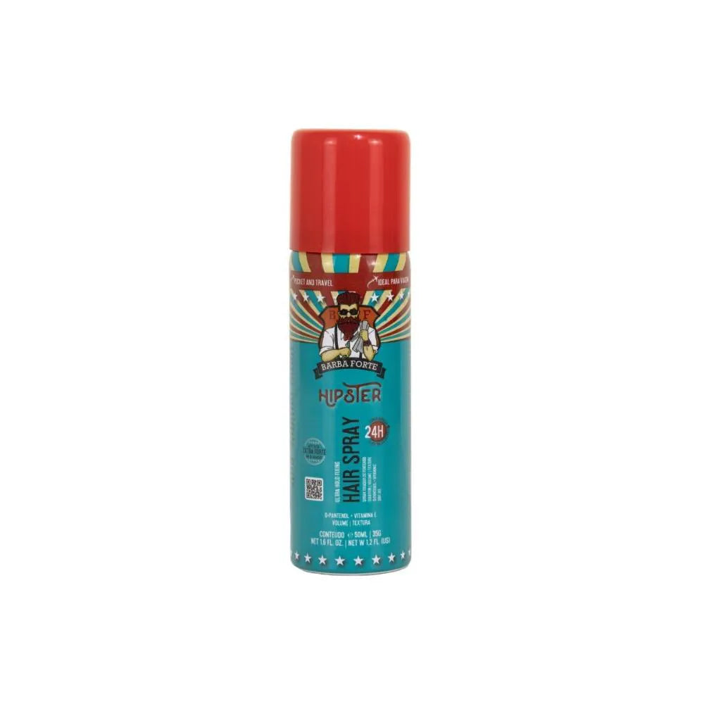 Spray Ultra Hold para Viagem 50ml· Hipster Barba Forte