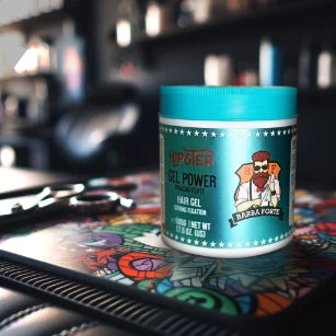 Gel Power Efeito Molhado 500g · Hipster Barba Forte