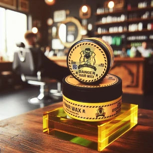 Cera Fixação Forte Efeito Brilho · Danger Barba Forte
