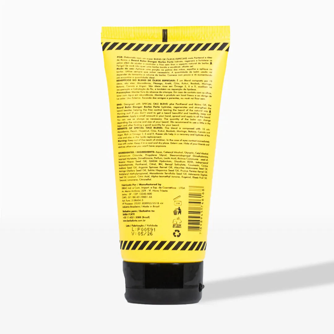 Balm Hidratante Barba Macia 1 Mês · Danger Barba Forte