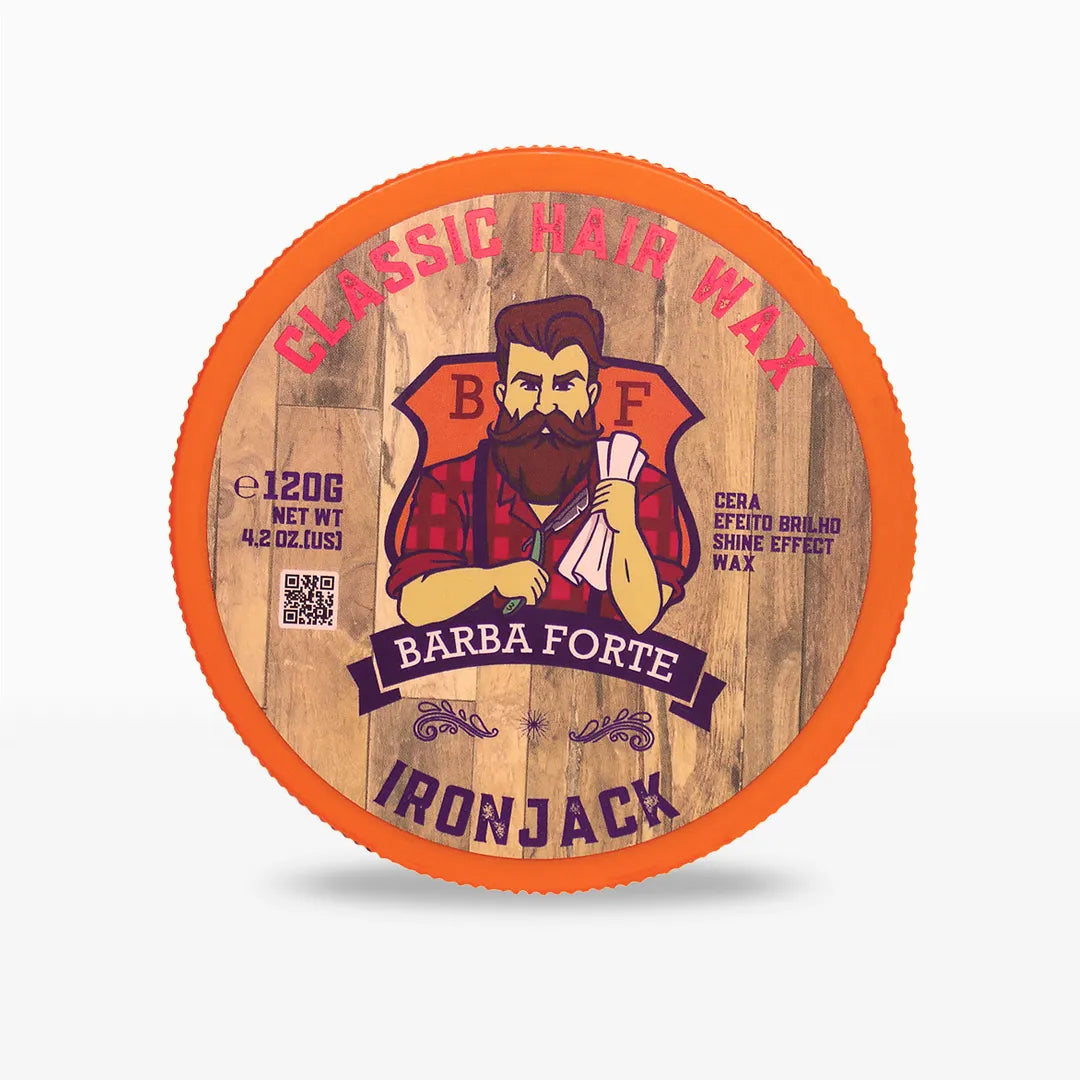 Cera Fixação Forte Efeito Brilho · IronJack Barba Forte