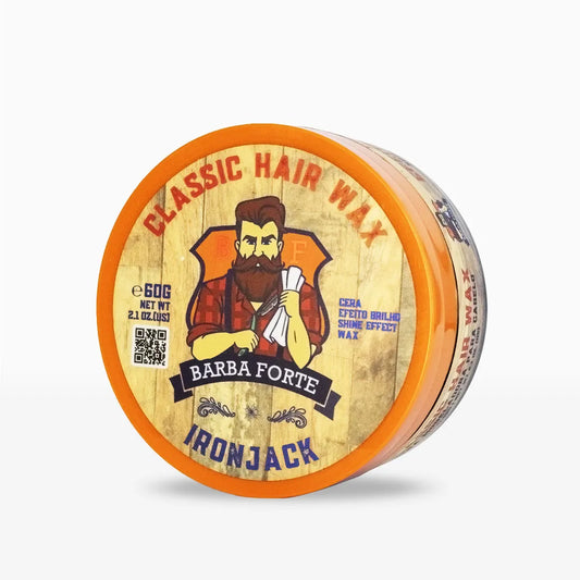 Cera Fixação Forte Efeito Brilho · IronJack Barba Forte