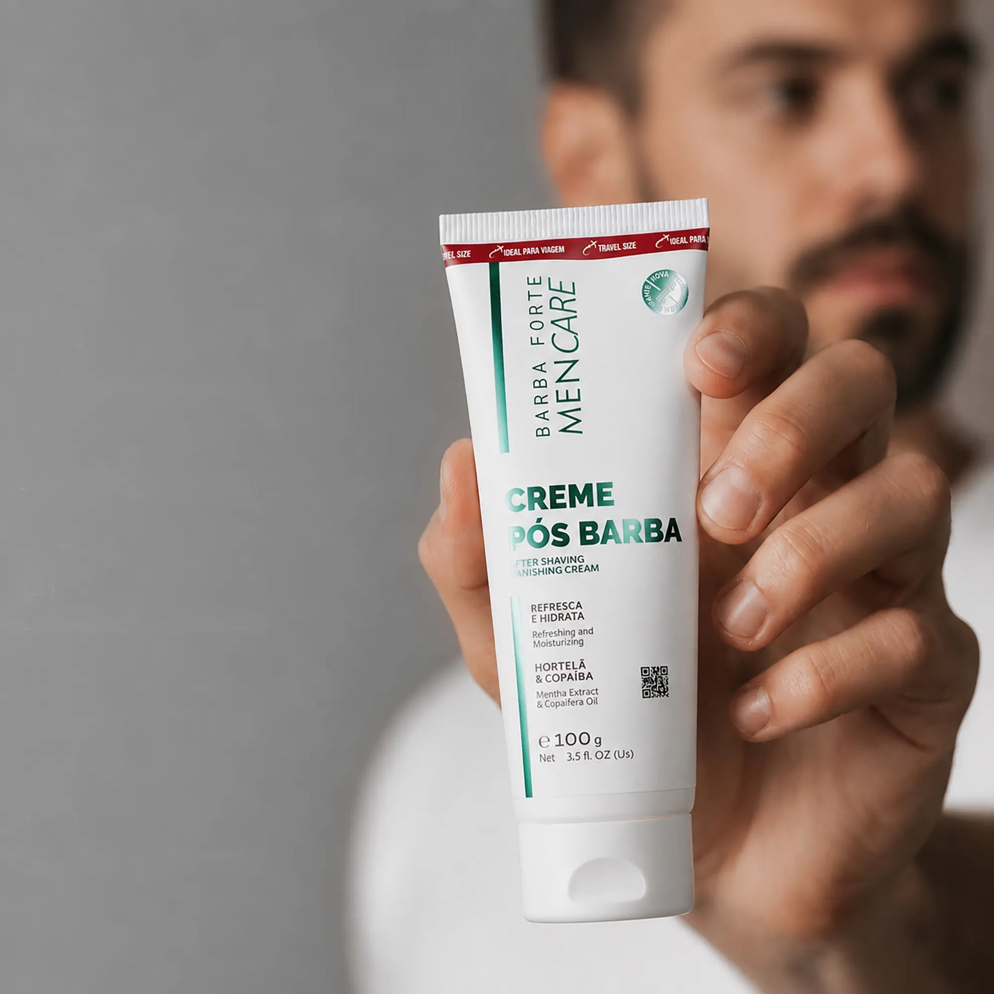 Creme Pós-Barba Acalma e Hidrata · Men Care Barba Forte