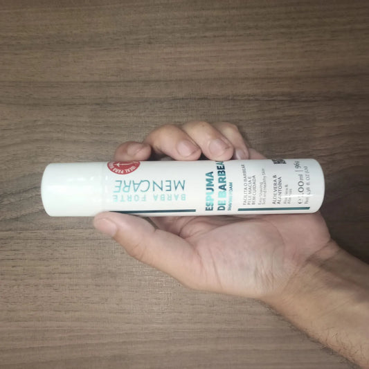 Espuma Barbear Lâmina que Desliza · Men Care Barba Forte