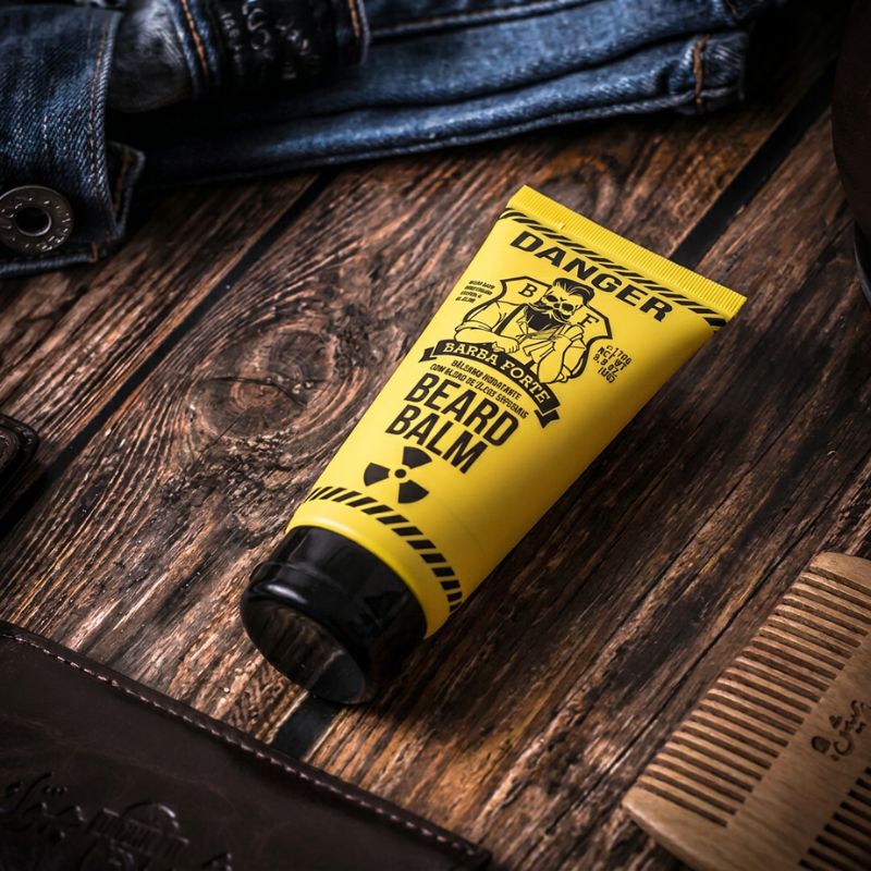 Balm Hidratante Barba Macia 1 Mês · Danger Barba Forte