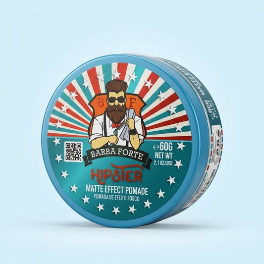 Pomada Matte Alta Fixação · Hipster Barba Forte