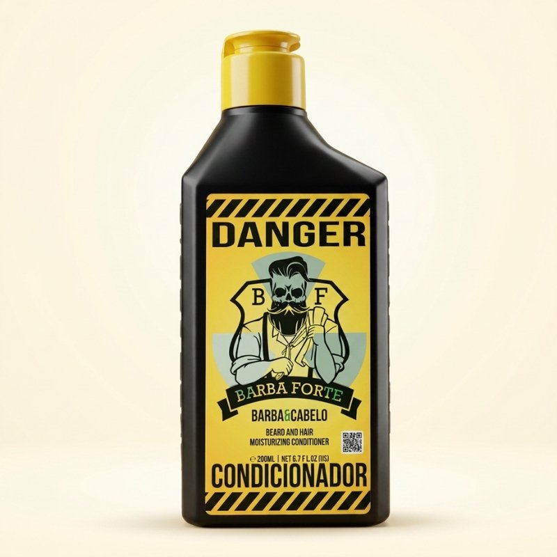 Condicionador Bomba Barba Macia · Danger Barba Forte