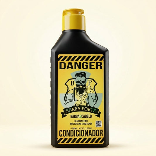 Condicionador Bomba Barba Macia · Danger Barba Forte