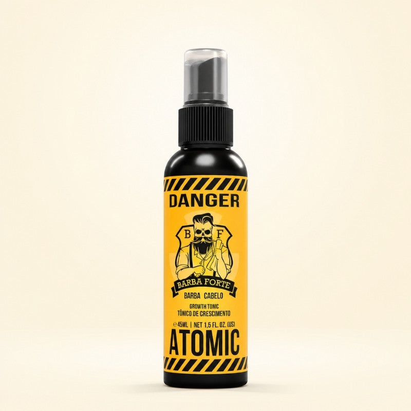 Tônico Atomic Barba que Cresce · Danger Barba Forte