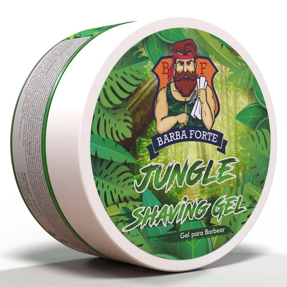 Gel Barbear Precisão na Navalha · Jungle Barba Forte