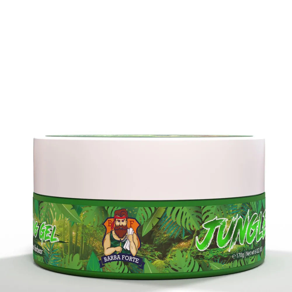 Gel Barbear Precisão na Navalha · Jungle Barba Forte