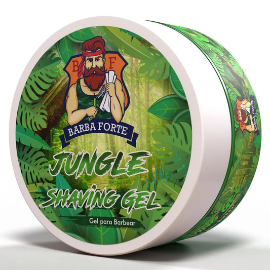 Gel Barbear Precisão na Navalha · Jungle Barba Forte