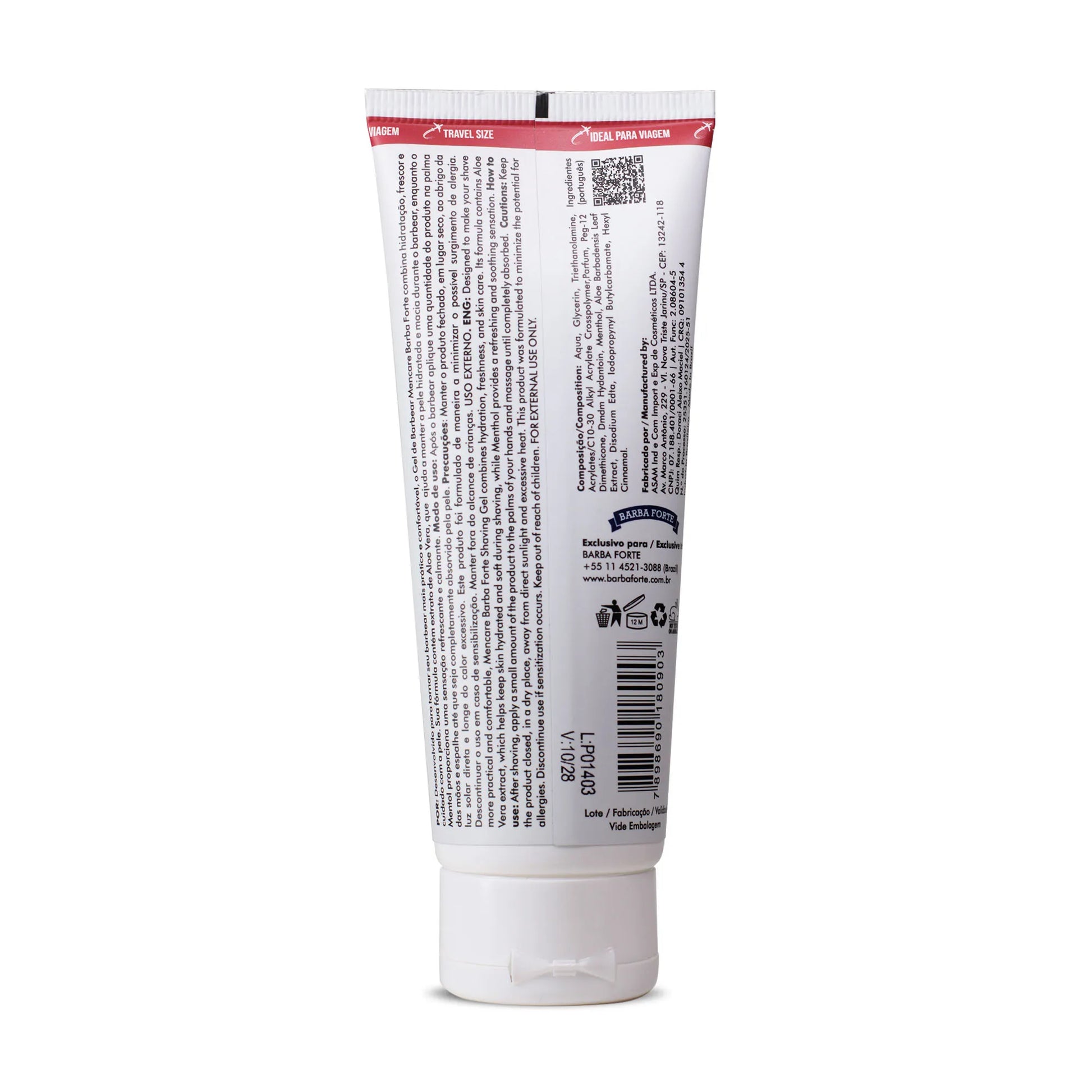 Gel Barbear Pele Protegida · Men Care Barba Forte