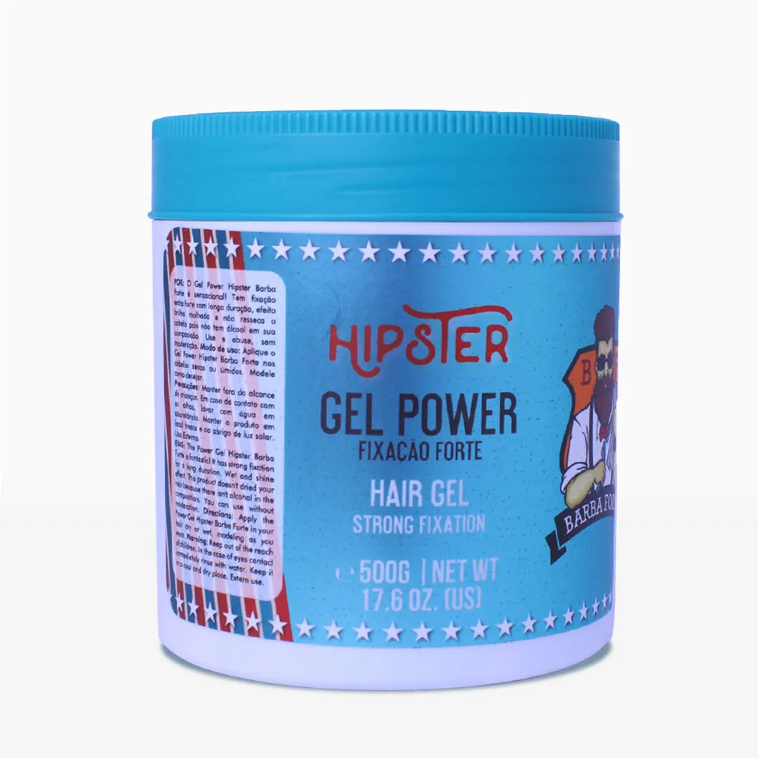 Gel Power Efeito Molhado · Hipster Barba Forte