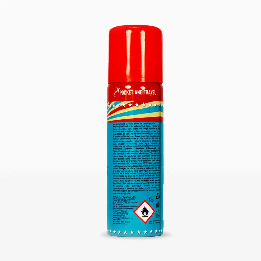 Spray Ultra Hold Penteado que Aguenta · Hipster Barba Forte