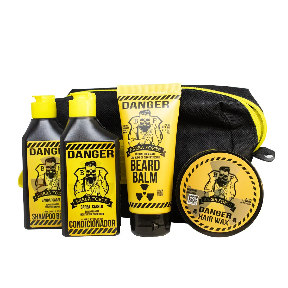 Kit Viagem Rotina Completa · Danger Barba Forte