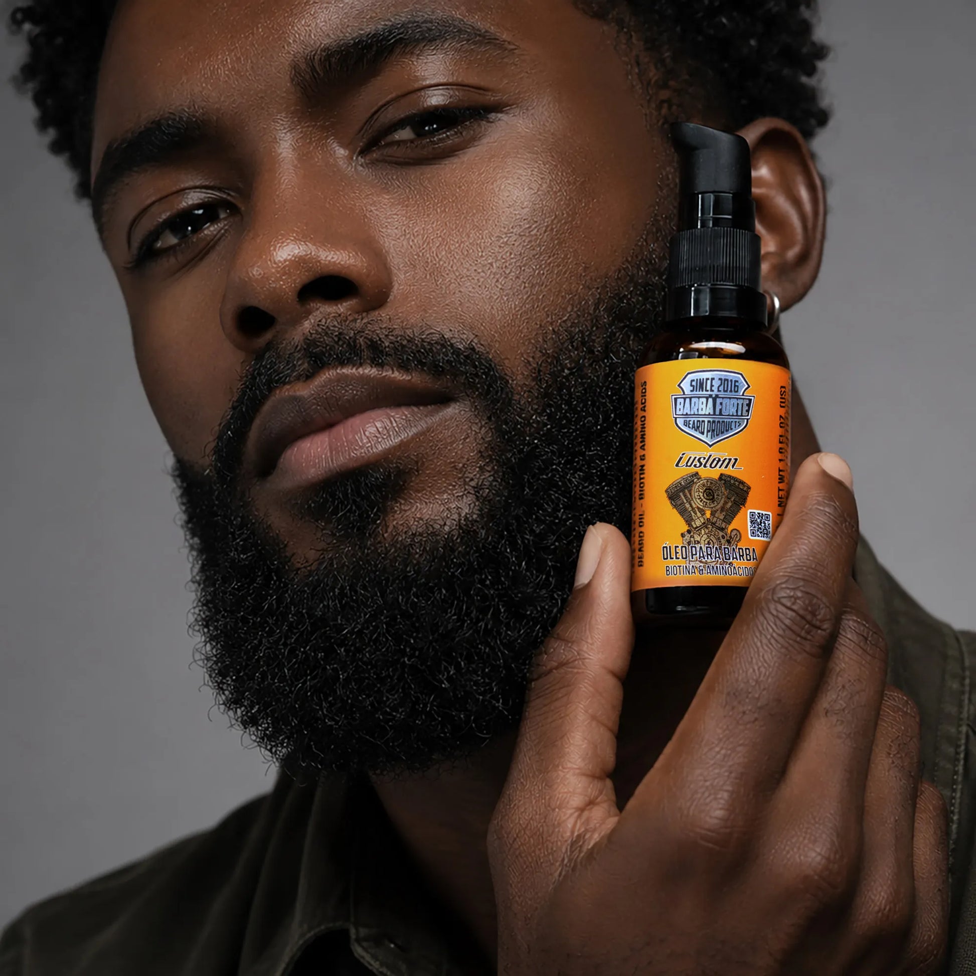 Óleo para Barba Custom Barba Forte 30ml