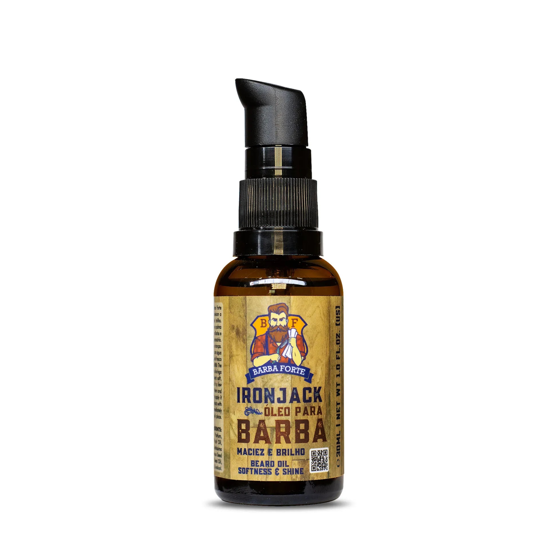 Óleo Barba e Bigode Macio · IronJack Barba Forte
