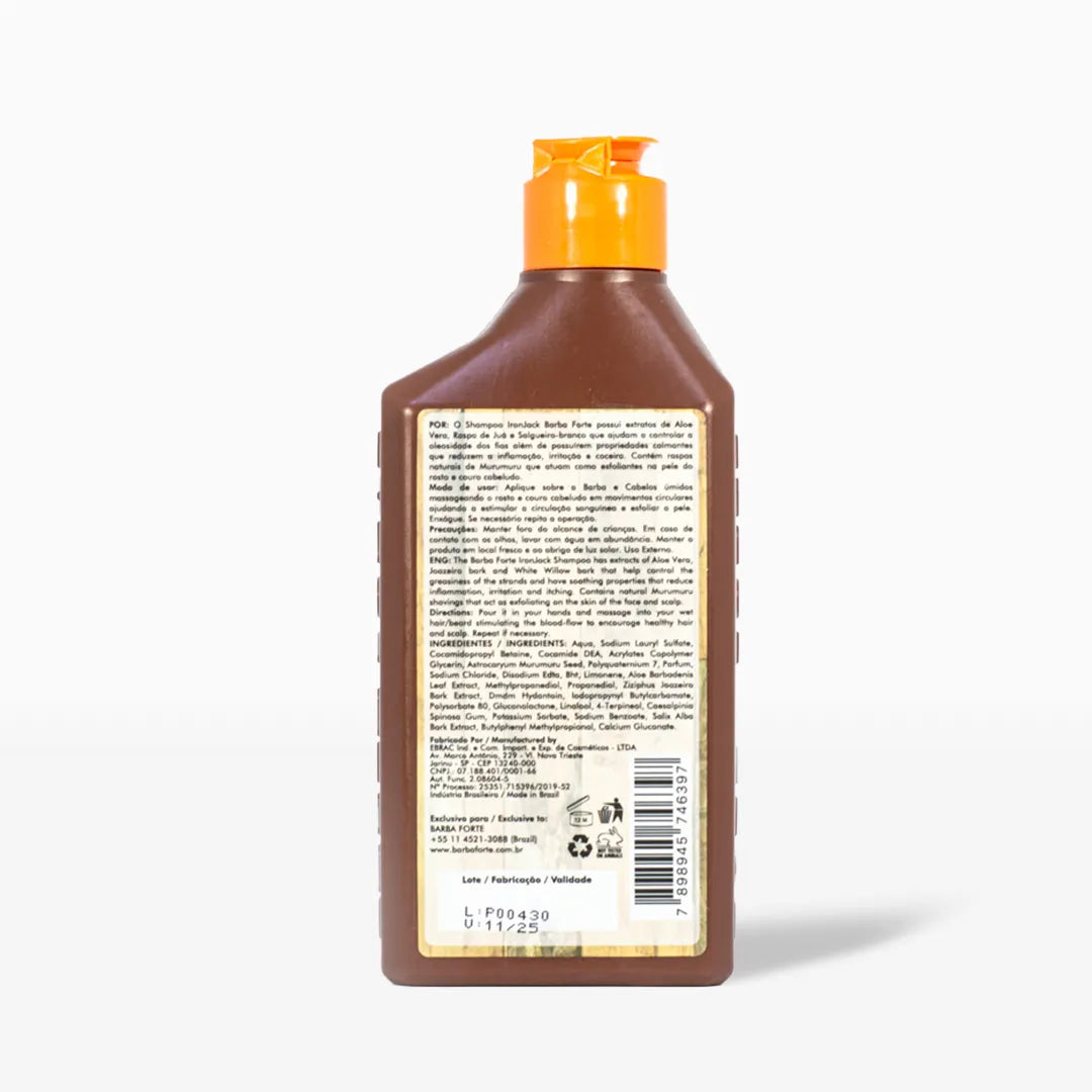 Shampoo Esfoliante Couro Limpo · IronJack Barba Forte