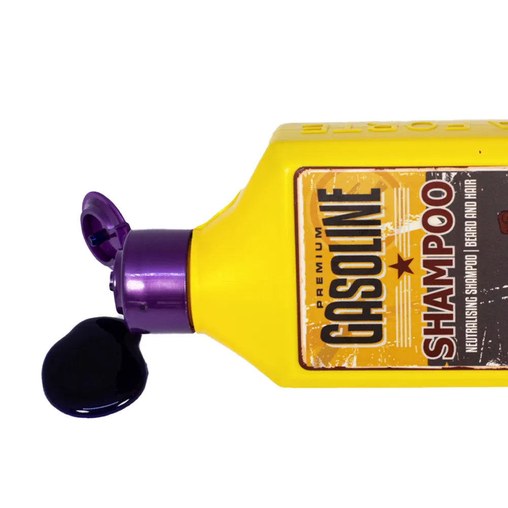 Shampoo Silver Grisalho e Branco · Gasoline Barba Forte
