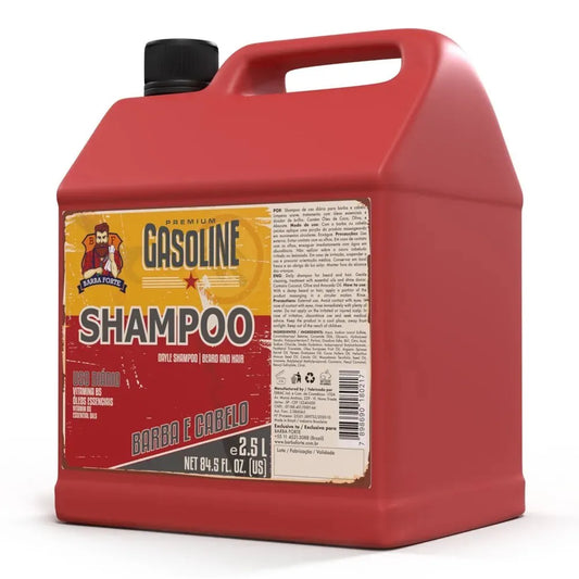 Shampoo Uso Diário Limpa Sem Ressecar · Gasoline Barba Forte